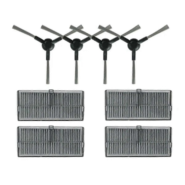 For L10s Pro Ultra Heat X30 / X30 Pro Ultra /X30 Robotstøvsuger Deler Sidebørste Hepa Filter