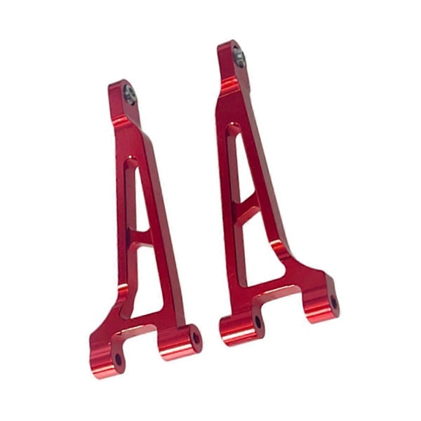 RC Bil Metall Oppgradering Øvre Bærearm Deler for Go 1/14 14209 14210 H14BM RC Bil Oppgraderingsdeler (Rød)