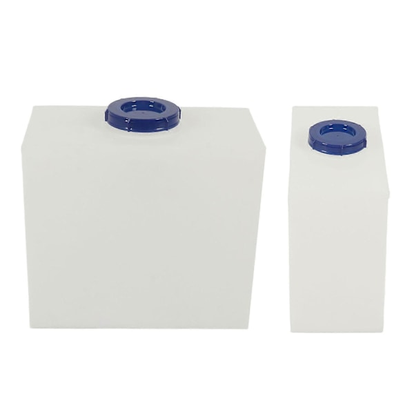 7 Gallons RV Vattentank Läcksäker Livsmedelsgodkänd LLDPE 40,5 x 20 x 36,5 cm Färskvattenbehållare för Släpvagnar Husbilar Båtar Yachter