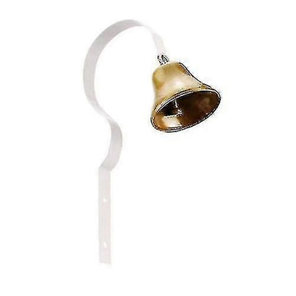 Uusi perinteinen retro vintage-ovikello metalli ovikello seinäkiinnitys koti kauppa sisustus nopea White