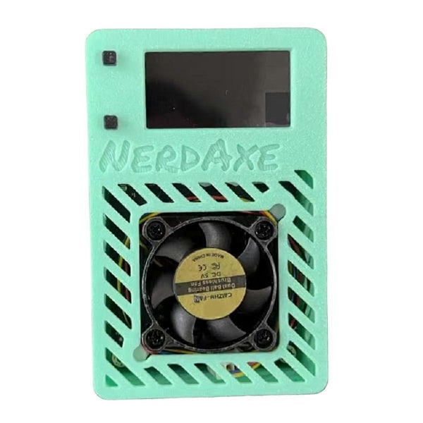 NerdAxe Miner med Display Nerdminer 500Gh/S BM1366 S19XP ASIC Bitaxe Bitcoin Micro-Miner Lotteri Mining Miner AU PLUGG