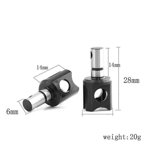 2 stk. Metal Differential Cup Cup IF412 til MP9 MP10 1/8 RC Bil Opgraderingsdele Tilbehør