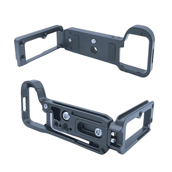 Quick Release Plate L Beslag Kameragreb til A7C2 A7CR Kamera Håndgreb Base Vertikal L Beslag Sort