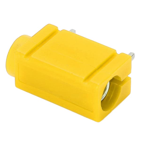 5 stk. 4mm Banan Socket Profesjonell Nikkelbelagt Messing PCB Panel Banan Socket Tilbehør for Multimeter Gul