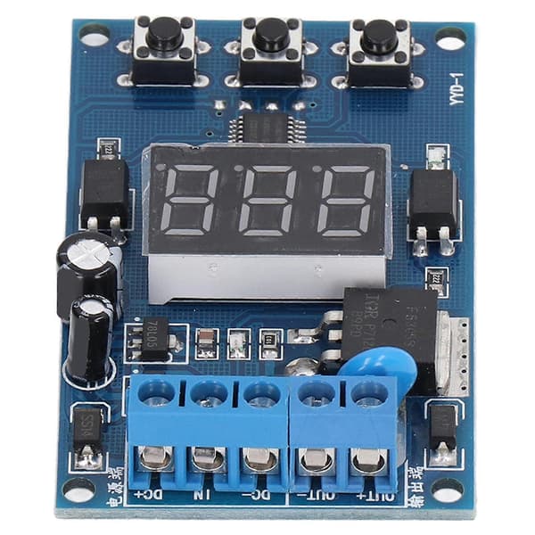 MOS Tube Kontrolkort Justerbart Trigger Cyklus Forsinkelses Switch Modul Optokobler Isolation E7A4