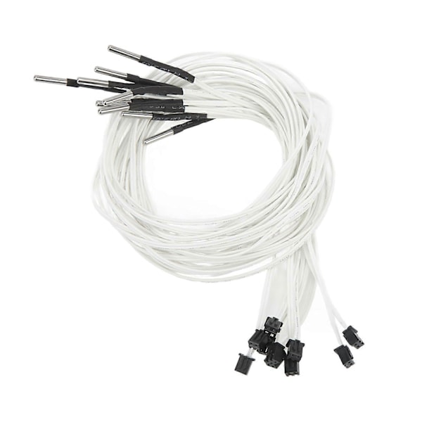 15 STK. Termistor Sensor Høj Temperaturbestandighed Sensitiv 304 Rustfrit Stål 3D Printer Tilbehør til Ender 3X