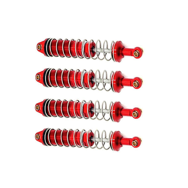 RC Bil Uppgradering Främre Bakre Hydraulisk Kit för 1/12 UD1201 UD1202 UD-12PRO RC Bil Uppgraderingsdelar Röd
