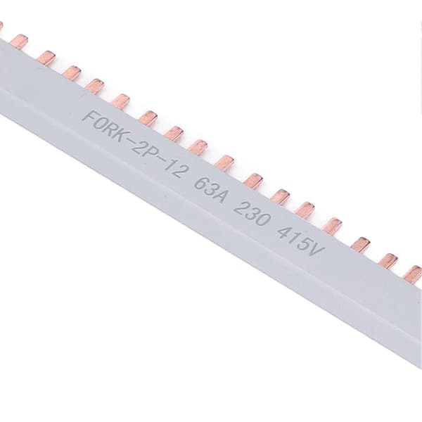 Kopplingsplint 12-vägs Röd Koppar Bra Elektrisk Ledningsförmåga Kopplingslist 63A 230?415V