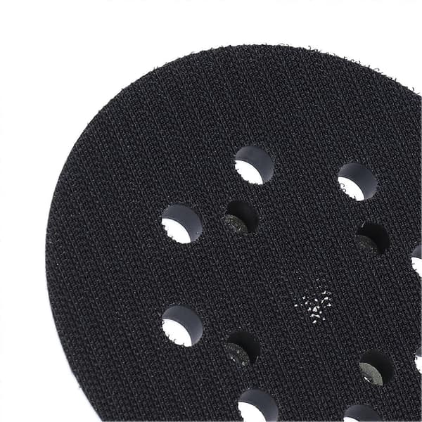 2 stk. slibepude udskiftning med velcro til orbitalsliber, 8 huller, 4 øjer, 5 tommer
