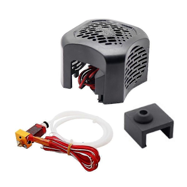 Komplett Hotend-kit för Ender3, extruder i aluminium med värmeblock och hylsa