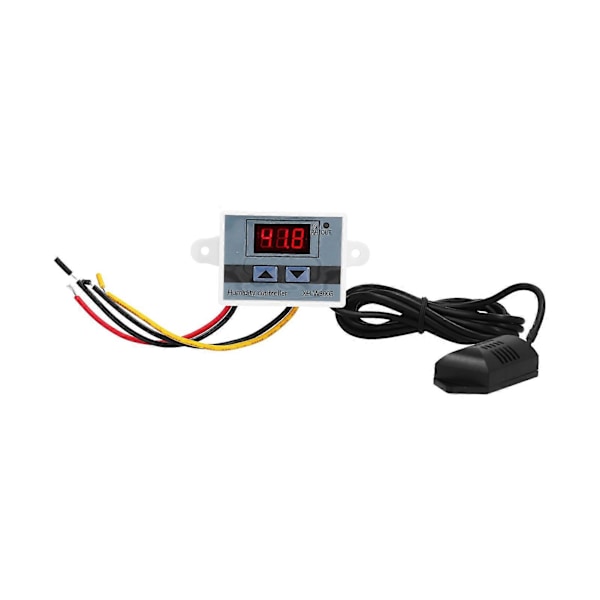 Digital Fuktighetskontroller Modul LED Hygrometer Sensor Kontrollbryter 0~99% RH XHW3005 24V