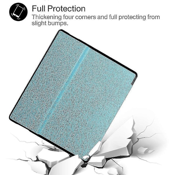 Shry Origami Fodral för Kindle Oasis 2019, PU Läder Ställskydd för Kindle Oasis 3 Magnetisk Vikbart Skyddsskal Black