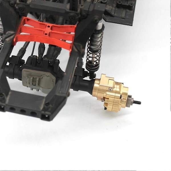 Nytt Mässing Bakre Portal Drivaxelhus Navbärare Set för 1/10 RC Crawler TRX4 TRX6 Uppgraderingsdelar Tillbehör