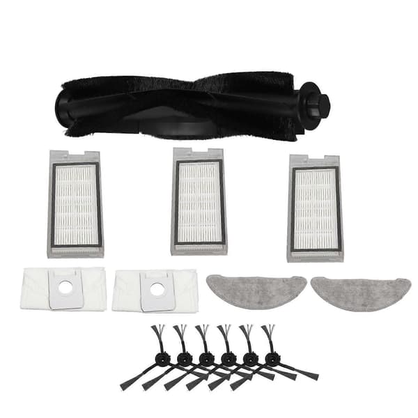 Robotdammsugare Tillbehör Borste Dammpåse Rengöringsduk Set Kit för EVE PLUS