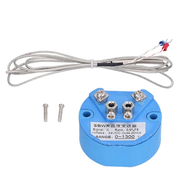 Temperatursensor Transmitter K Typ Termoelement Elektroniska Komponenter SBWR DC 24V