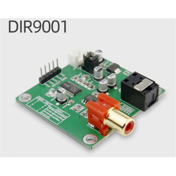 1 STK DIR9001 Modul Fiber Koaksial Koaksial Modtager SPDIF til I2S Output 24bit 96khz Dedikeret til DAC Modul NY