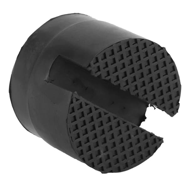 Spårförsedd Ram Skena Domkraft Adapter Lyft Gummikudde Ställhållare 5cm/1.96tum Diameter
