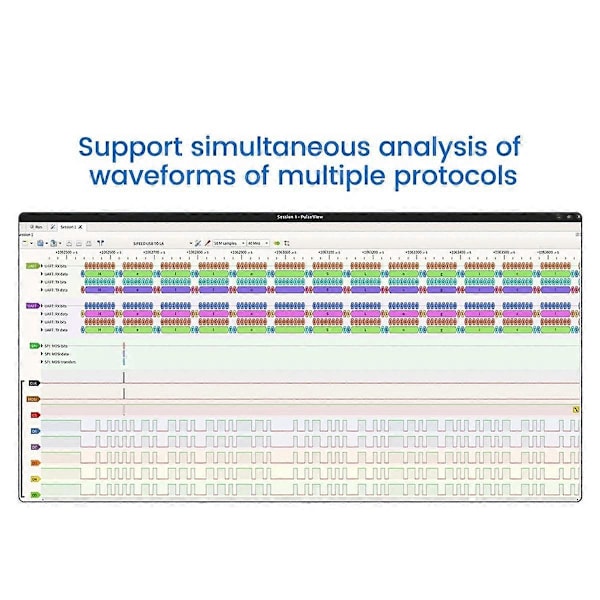 SLogic Combo 8 Slogic Analyzer DAPLink CKLink Debugger Verktøy CKLink Debugger -Link Debugger UART Modul Hvit