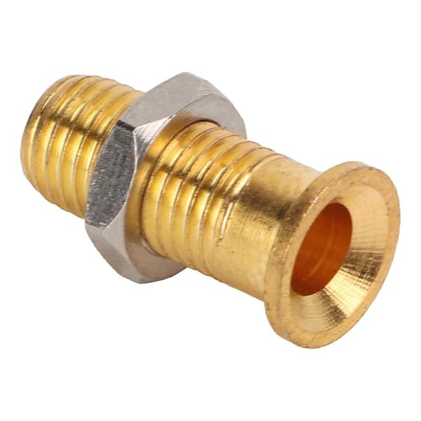 20 Sett 21.140 4mm Panel Banan Socket Kobber Hunn Gullbelagt Banan Jack med M6 Hex Mutter for Elektrisk Test