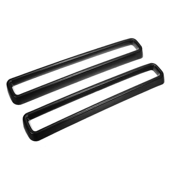 Bil Frontfanger Øvre Midtre Racing Grill Gitter List Deksel Beskyttelse for 2015-2020