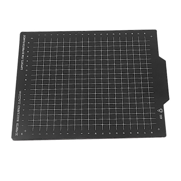 Fjäderstål Byggplatta 2-sidig Magnetisk Flexibel Skiva 3D-utskrift Skrivare Värmebädd Delar 220x220mm