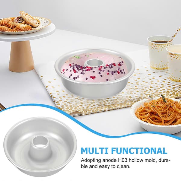 Munkform i aluminiumlegering, non-stick bakform för hemmabruk