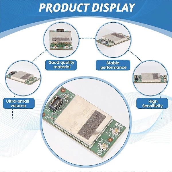 Trådlös Bluetooth-modul för U Spelkonsol Bluetooth-kort PCB-kort Reparationstillbehör