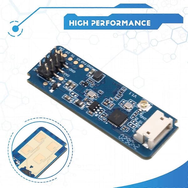 Ny 24G Gestusgenkendelse Millimeterbølge Radar LD2450A Human Proximity Sensing Switch Radarmodul