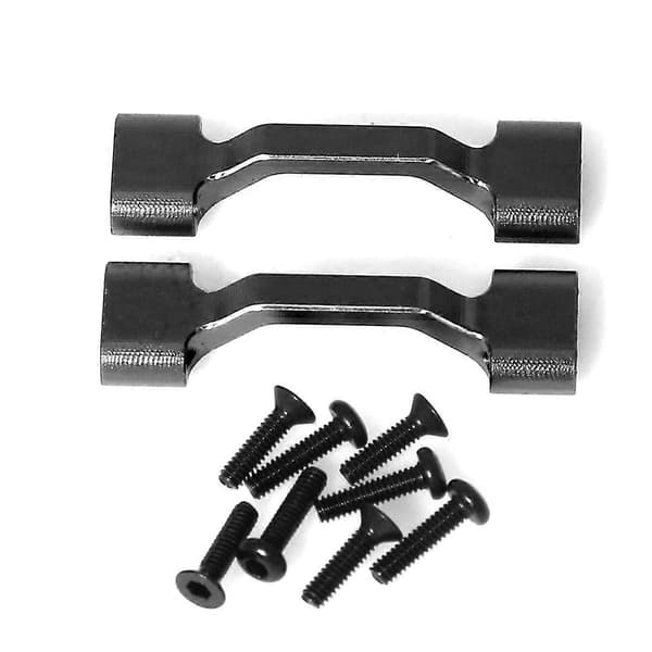 RC Bil Opgradering Sidepanel Skinnesæt til 1/18 Mini Børstet RC Bil Opgraderingsdele Sort
