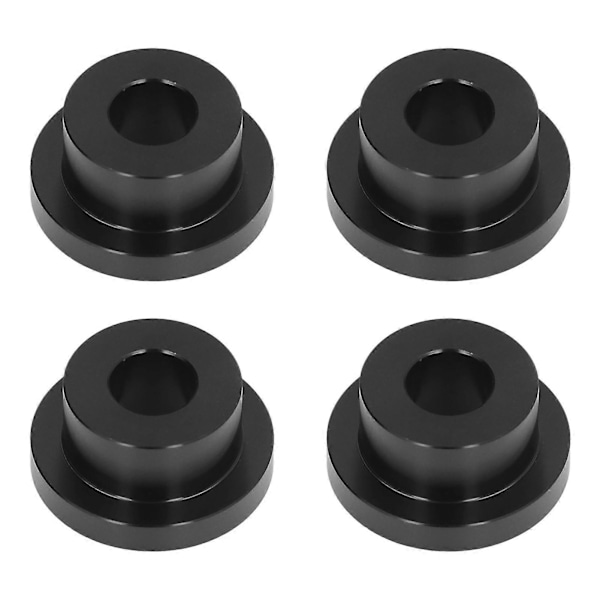 4 stk. Billet Styrforhøjer Bøsning Solid CNC T6 Aluminium Legering Tilbehørssæt Kit til FXRBlack
