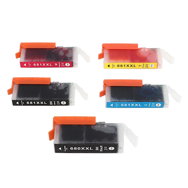 Blækpatron Professionel Printerpatron til PIXMA TS706 TR7560 TR8560 TS6160 TS6260 Kontorartikler BK BK C M Y