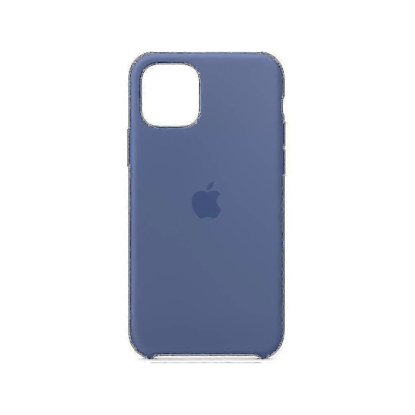 Slank Flydende Silikon TPU Cover Til iPhone 11 Pro Midnight Blue