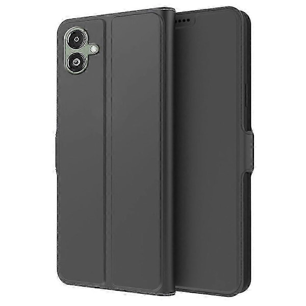 För Samsung Galaxy A06 Skal Stötsäkert TPU Innerskal Läder Telefonfodral s20241212286 Style A