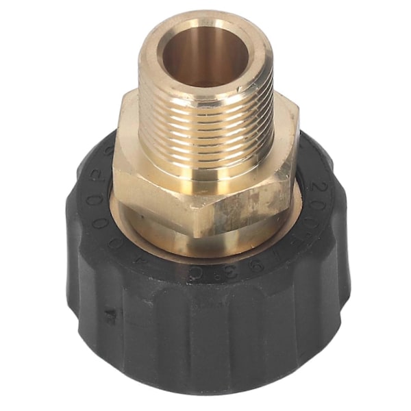 Højtryksrenser Adapter Pistol Slange Kobling 5000PSI Reservedele Tilbehør Han G3/8 til Hun M22 14mm