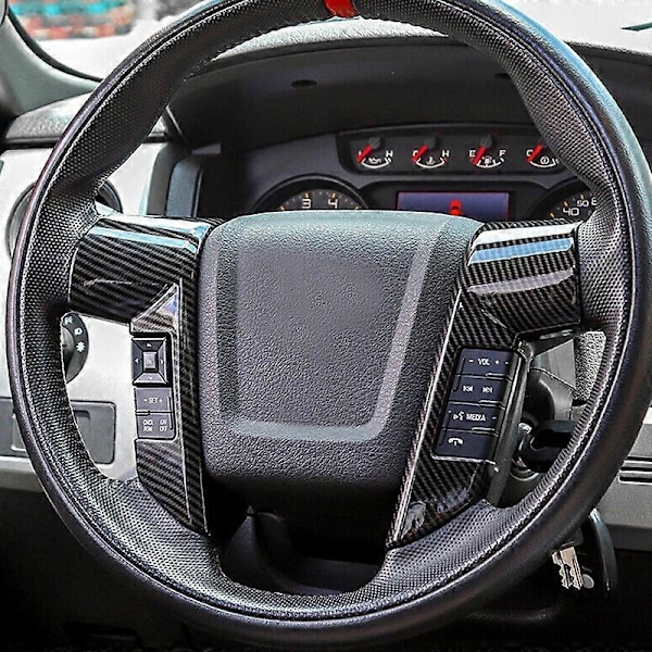 Carbon Fiber Rat Moulding Trim Panel Cover til 2009+