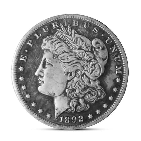 1892 Gamle Morgan US Dollar Minnemynter Samleobjekter Håndlagde Håndverk Gaver
