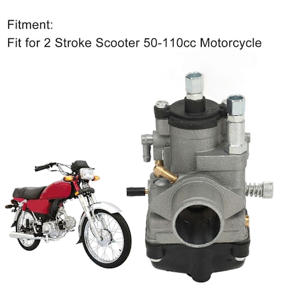 21 mm motorcykelkarburator højtydende 2-takts scooterkarburator til 50 til 110cc motorcykel