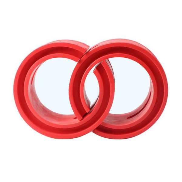 2 st Bil Coil Spring Buffer Anti Vibration Universal Fjäder Bumper Kudde för Bilar D