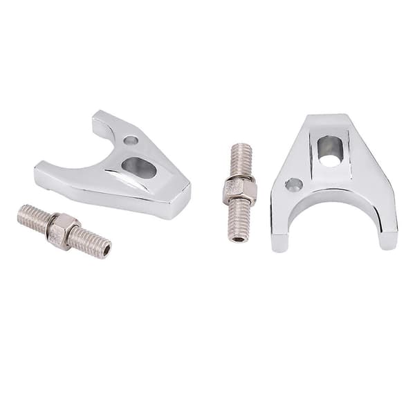 Forkromet Billet Aluminium Fordelerklemme til Chevy SBC BBC SB BB HEI Elektronisk