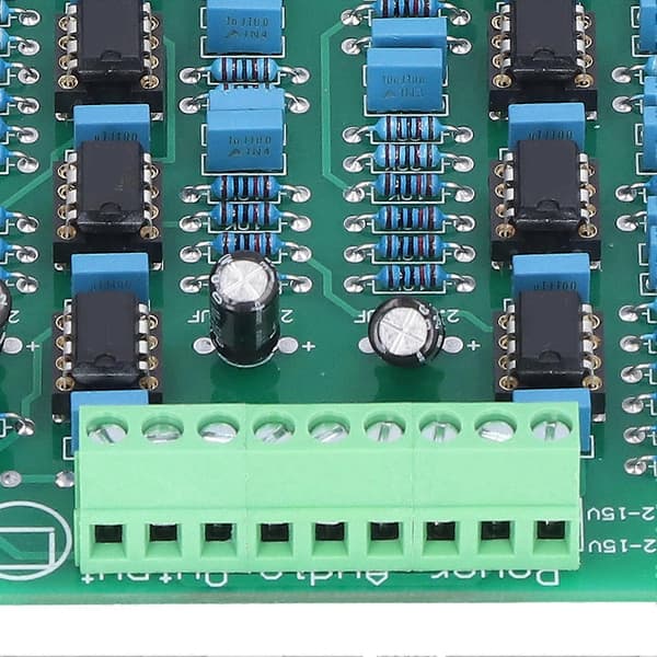 Forforstærker Modul 3 Kanal NE5532 Justerbar Diskant Mellemtone Bas Output