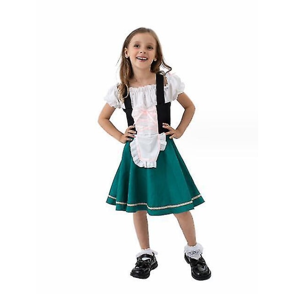 Barnens München Oktoberfest Girl's Cos kostym S