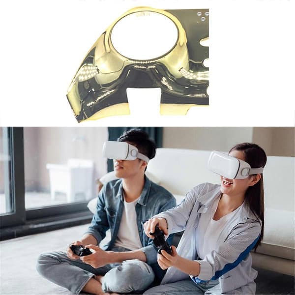 Spelkontroll för P5 Edge Ersättningsram P5 Elite Grepp Elektropläterade Spelkontrolltillbehör, A