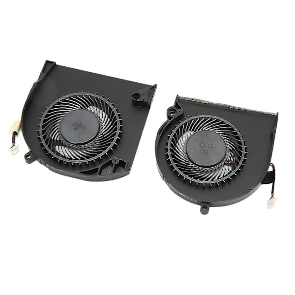 Udskiftningskøleventilator til bærbar CPU GPU til Dell Alienware 15 R3 15 R4 P69f 4-benet strømstik Reducerer belastning CPU GPU-ventilator