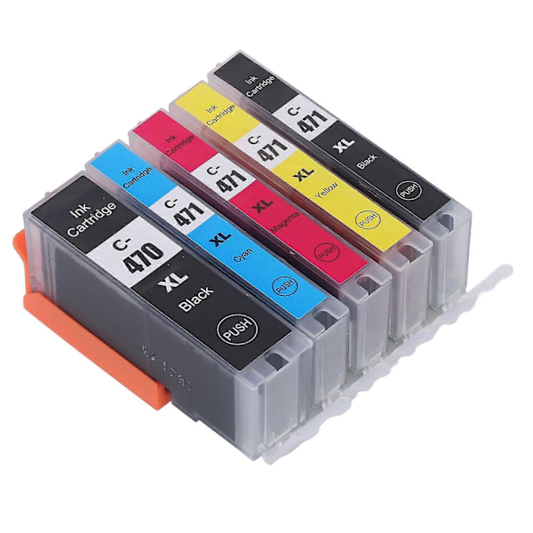 Mustekasetti Tulostustarvike PIXMA MG5740 MG6840 MG7740 TS5040 TS6040 TS8040 -malleille, 5 väriä BK BK C M Y