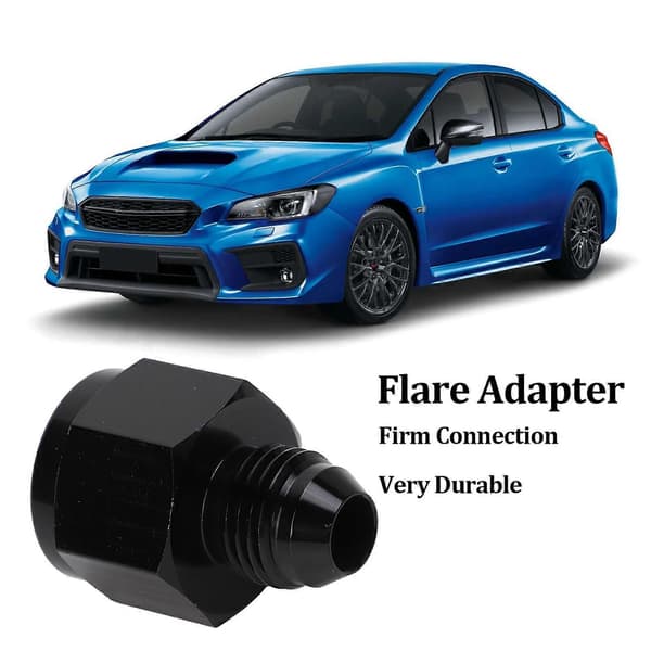 Flare Reducer Metal Adapter Fitting AN10 Hun til AN8 Han Tilbehør til Køretøj
