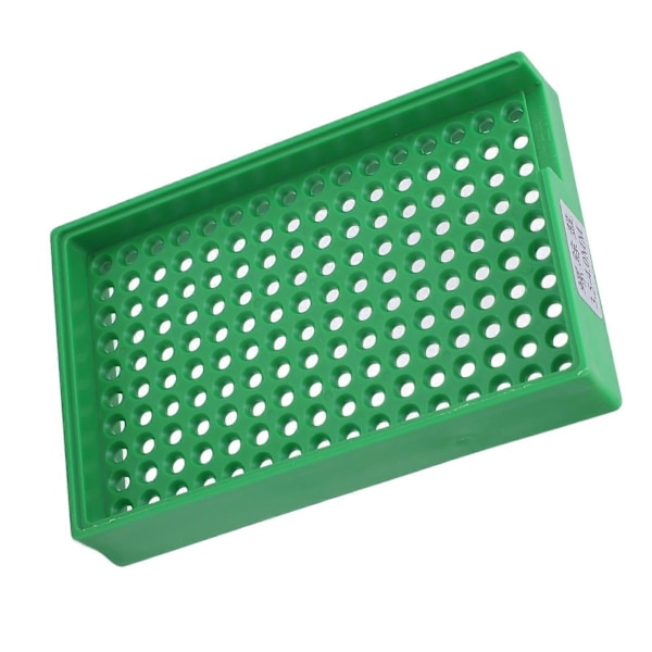 Skruebakke PP Slidsopbevaringsholder 3,5?4,0 mm 160 huller Antistatisk organizer til arbejde