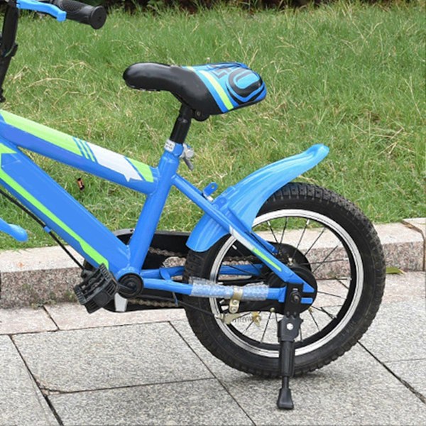 Stöd för barncyklar - Justerbar, enkel att installera, robust, vattentät, rolig parkeringsställning för barncyklar 12Inch