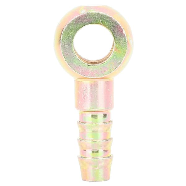 M10 till 3/8in Push Barb Tail Slangadapter Stark Bärförmåga Bränslepump Barb Tail Slangadapter för Röranslutning