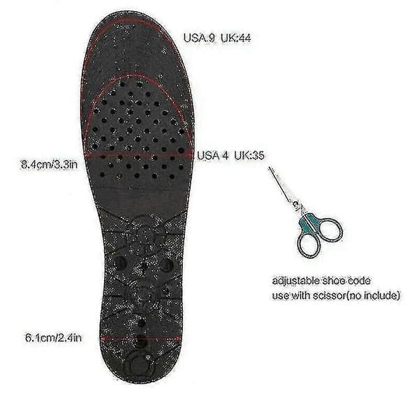 Unisex 3cm 5cm 7cm Eller 9cm Hälhöjd Ökning Skolyft Innersula I 1 Layer(3cm)