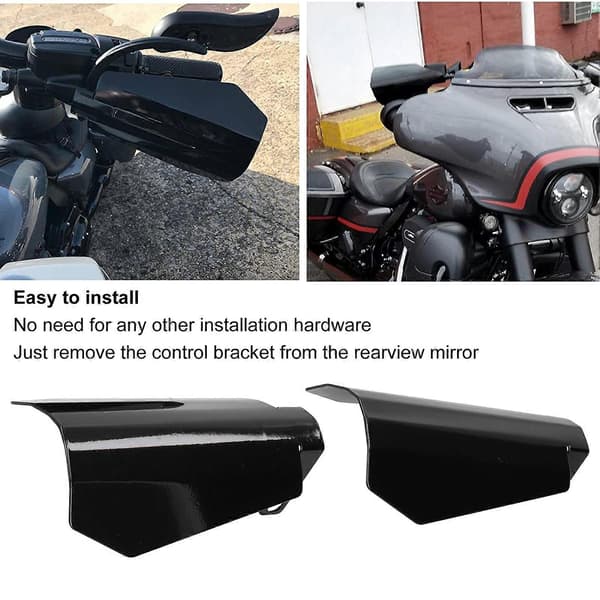 2 st Motorcykel Handskydd Körhandskydd Stora för Hydraulisk Kopplingsstil